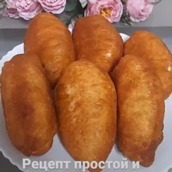 Домашние пирожки с яйцом и луком