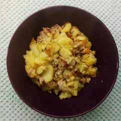 Картофель с мясом