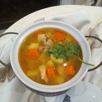 Густой суп 'Пихельштайнер' (рагу Бисмарка)