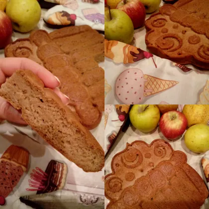Десертный яблочный хлеб без глютена