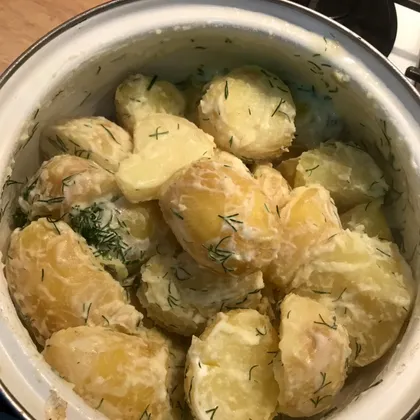 Картофель в сметанном соусе