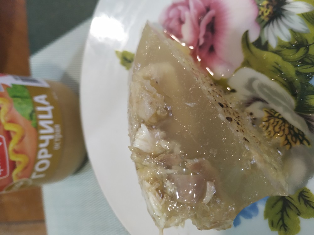 Заливное из курицы