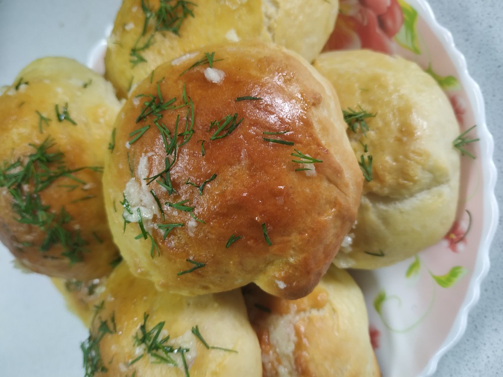 Чесночные пампушки
