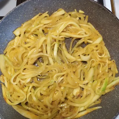 Спагетти из кабачка