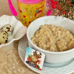 Молочная каша с овсянкой 🥣🐣