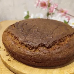Манник на апельсиновом соке без яиц