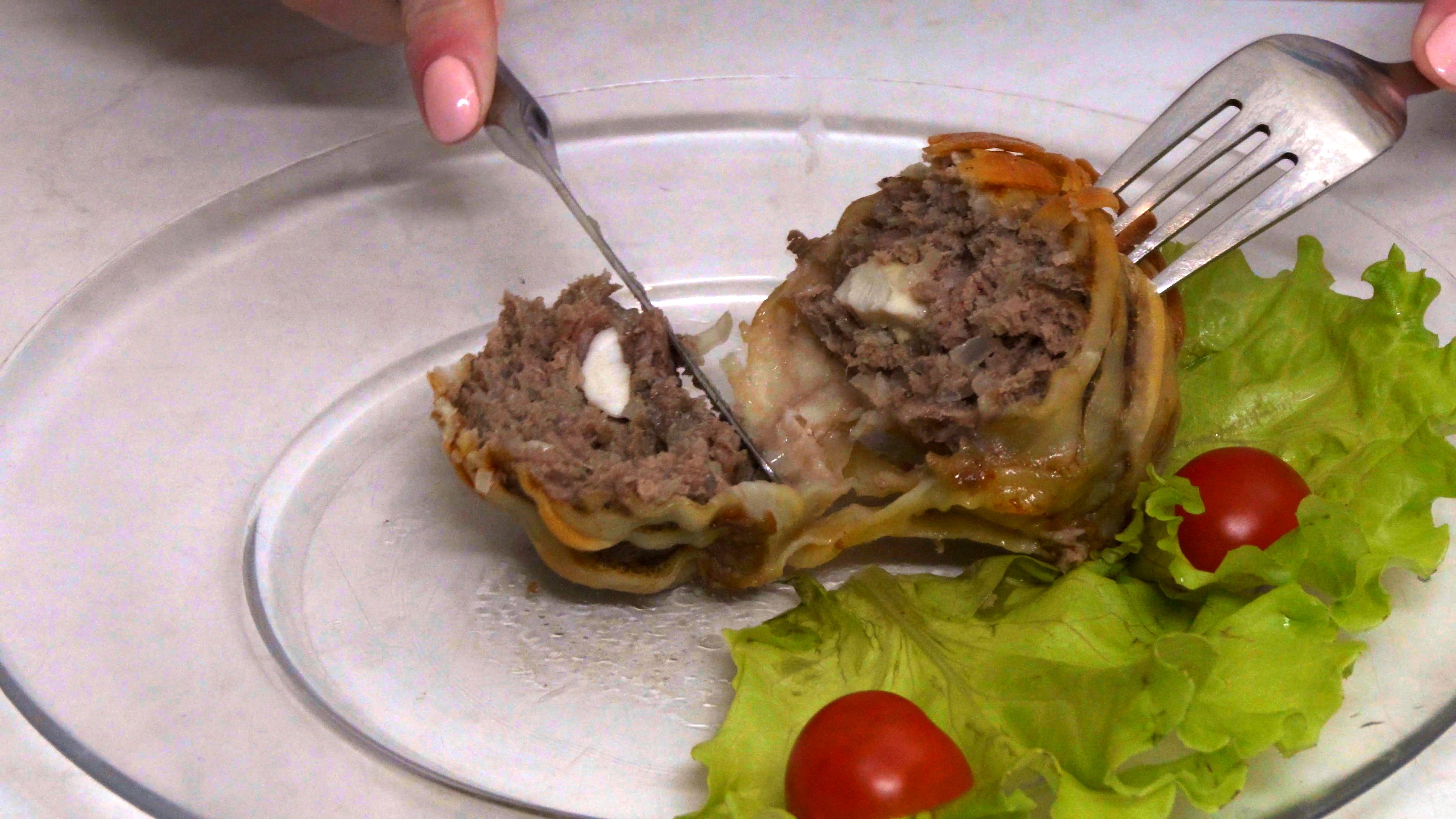 Мясные биточки из фарша на новый год