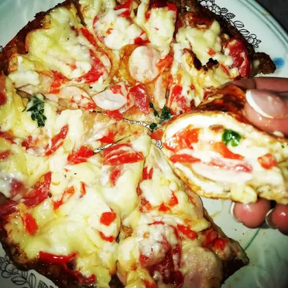 Мини-пицца из лаваша
