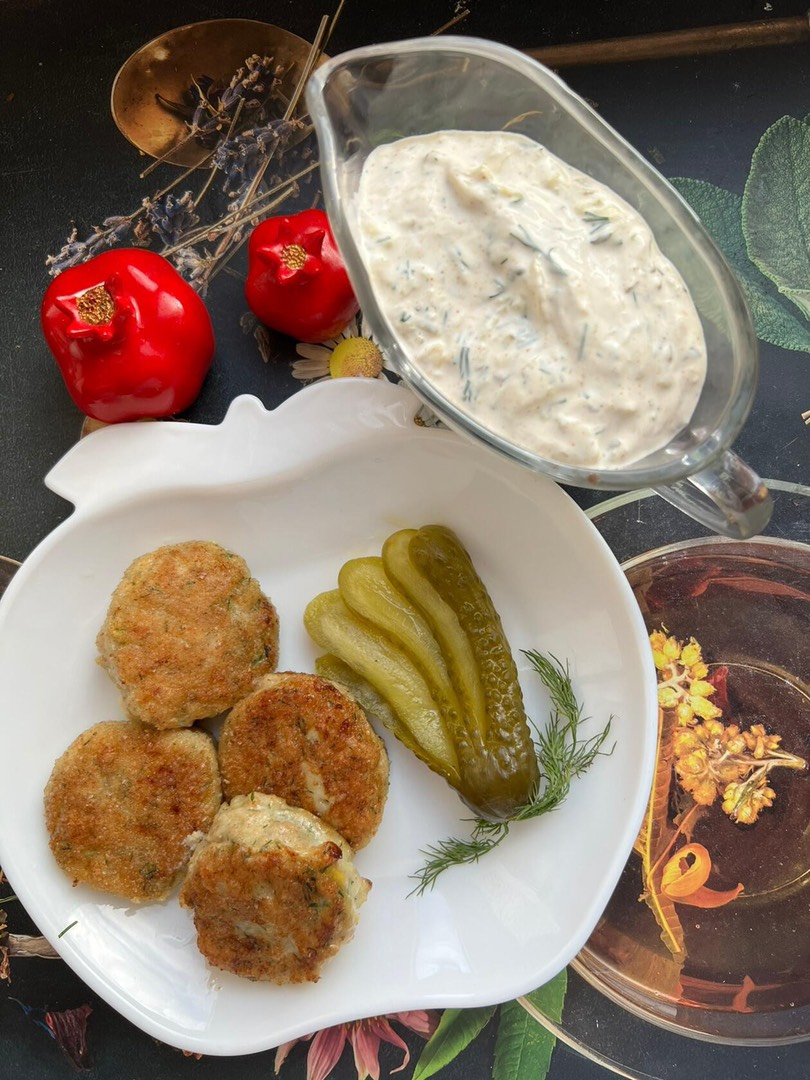 Фишболы с соусом тартар