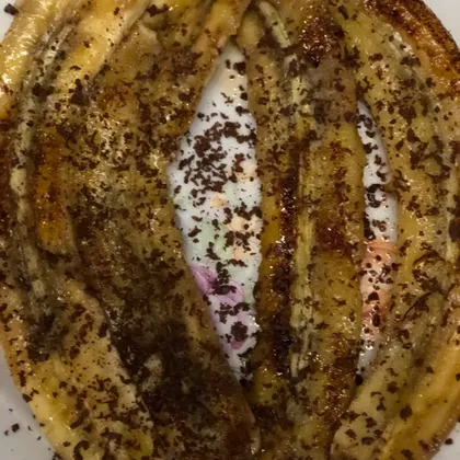 Десерт из бананов