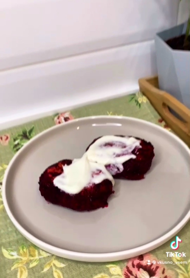 Свекольные котлеты