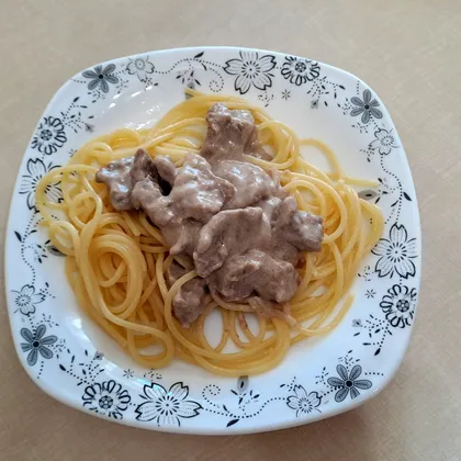 Бефстроганов из говядины 