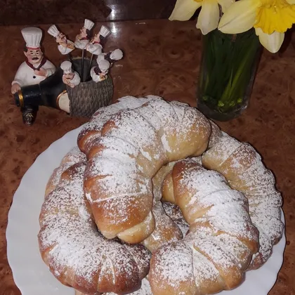 Рогалики с варенной сгущенкой🥐😋