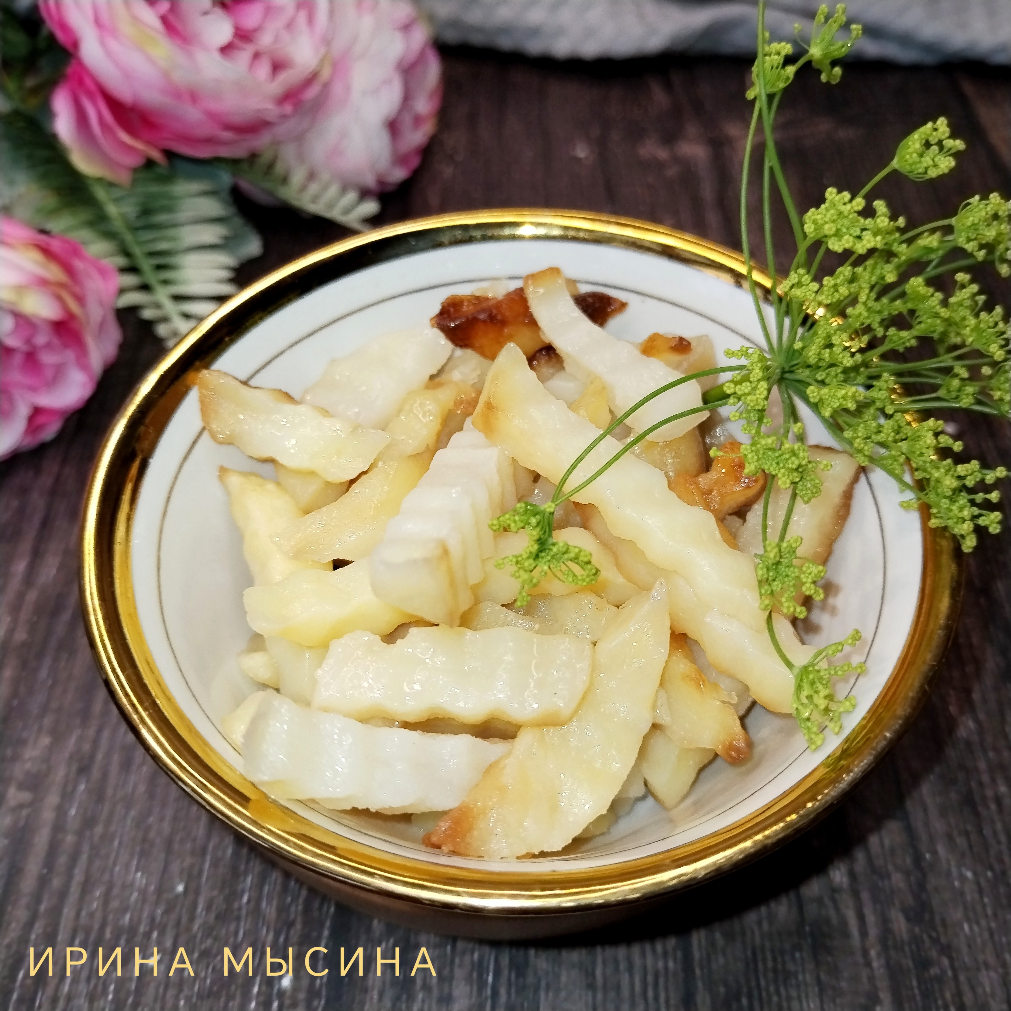 Просто жареный картофель 