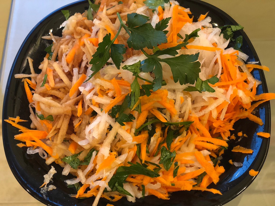 Салат «Витаминный»🥕🍎🥗