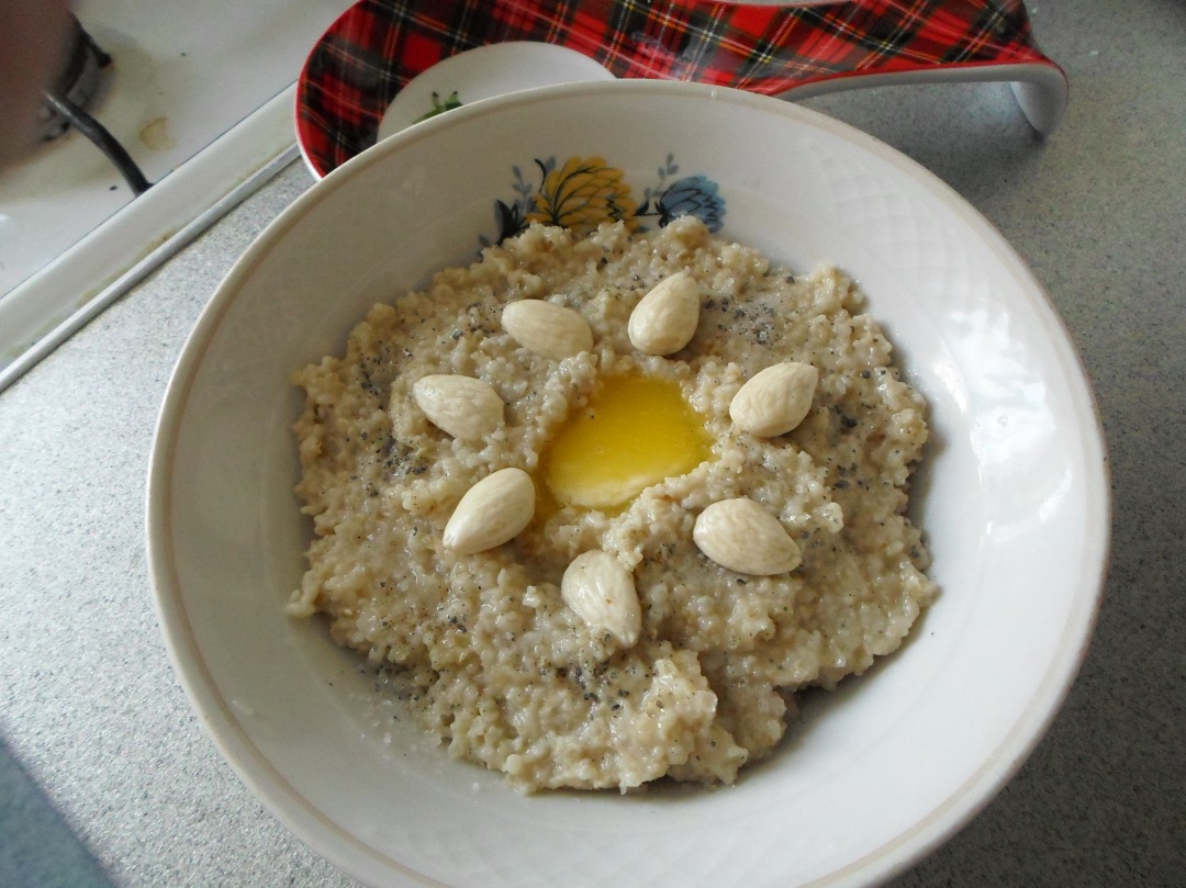Каша из овсяных отрубей