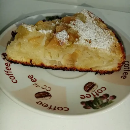 Яблочный пирог на сковороде с карамелизированной корочкой