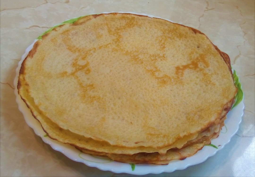 Блины на сыворотке (тонкие) 🥞 Идеальны для заготовки впрок!👍