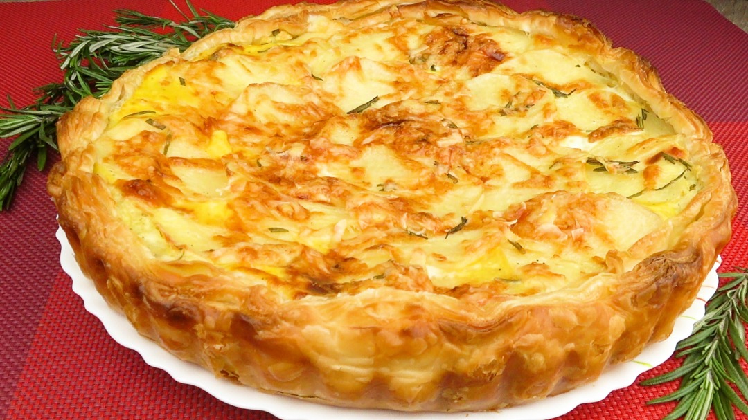 Легкий рецепт картофельного пирога | Easy recipe of potato pie