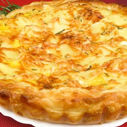 Легкий рецепт картофельного пирога | Easy recipe of potato pie