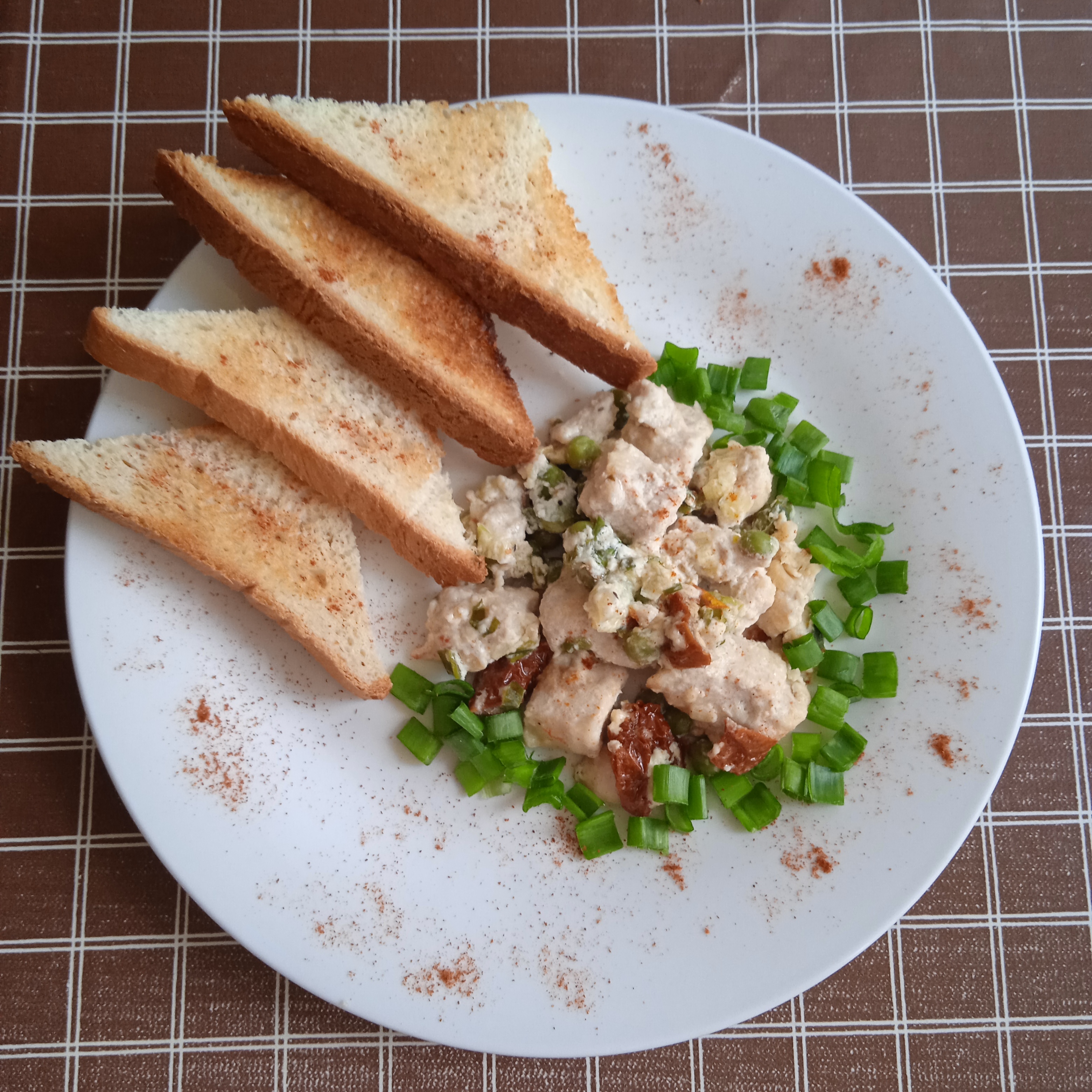 Курочка в сливочном соусе