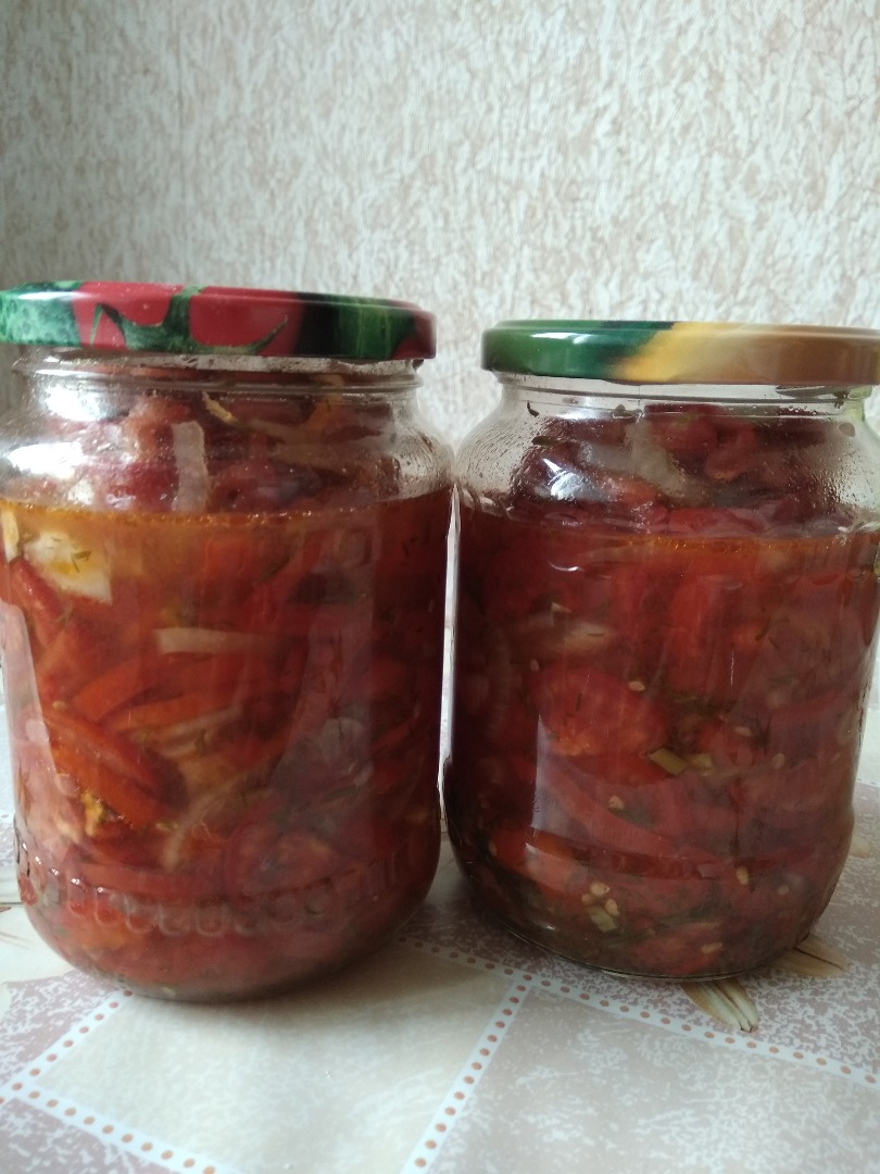 Как приготовить вкусный салат из красных помидор с луком на зиму