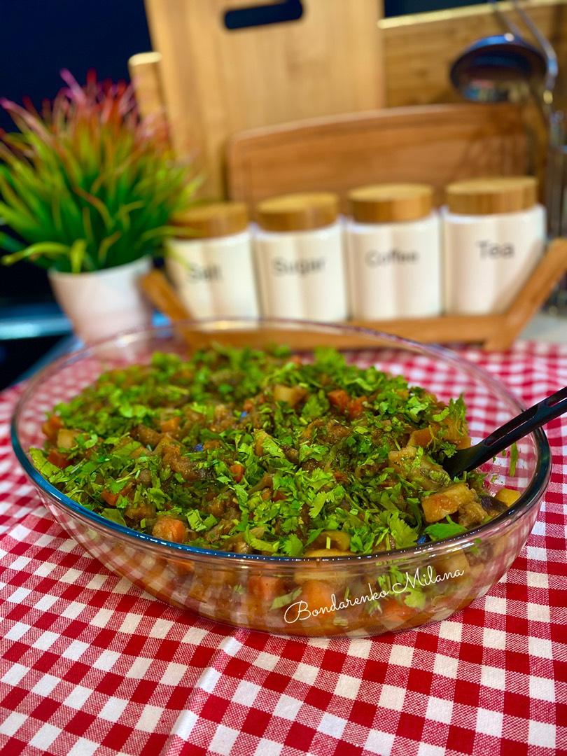 ⚜️«Аджапсандали». Сытный, кавказский гарнир😋