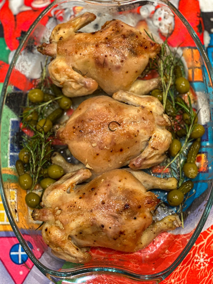 Курица с оливками