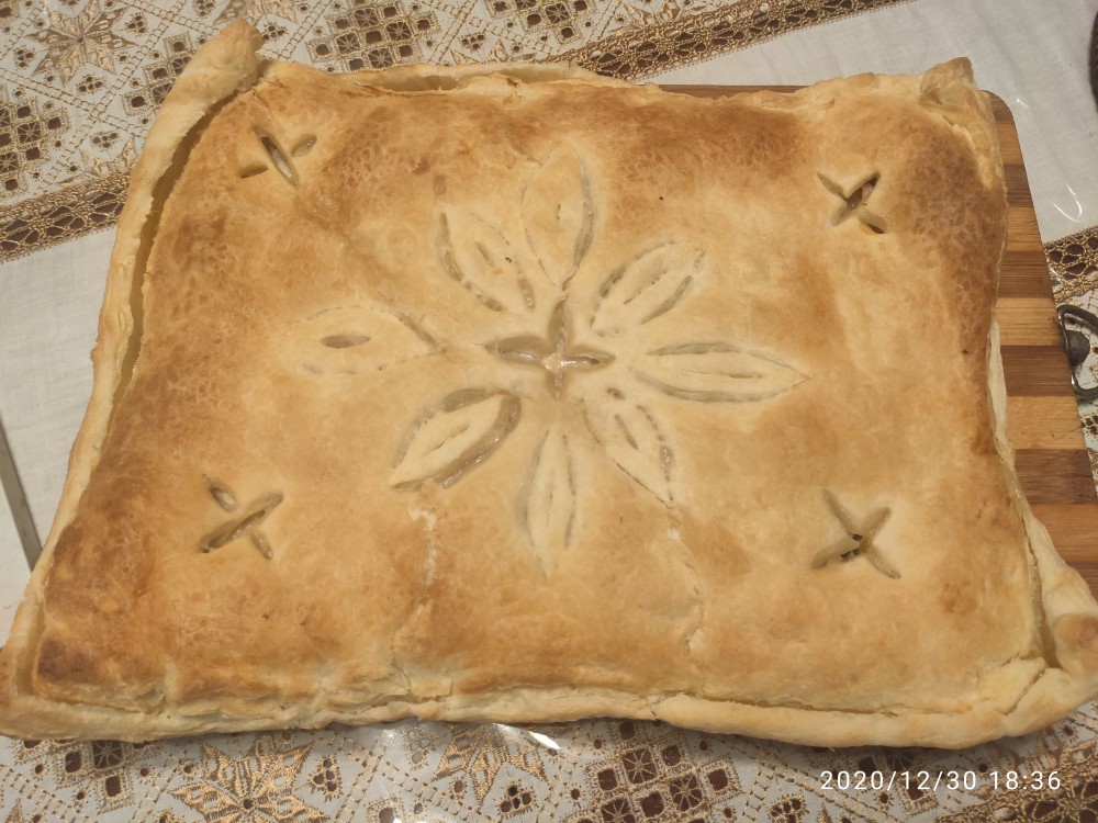 Пирог с тунцом