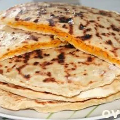Кабак-чудО - лепешки с тыквой (дагестанское блюдо)
