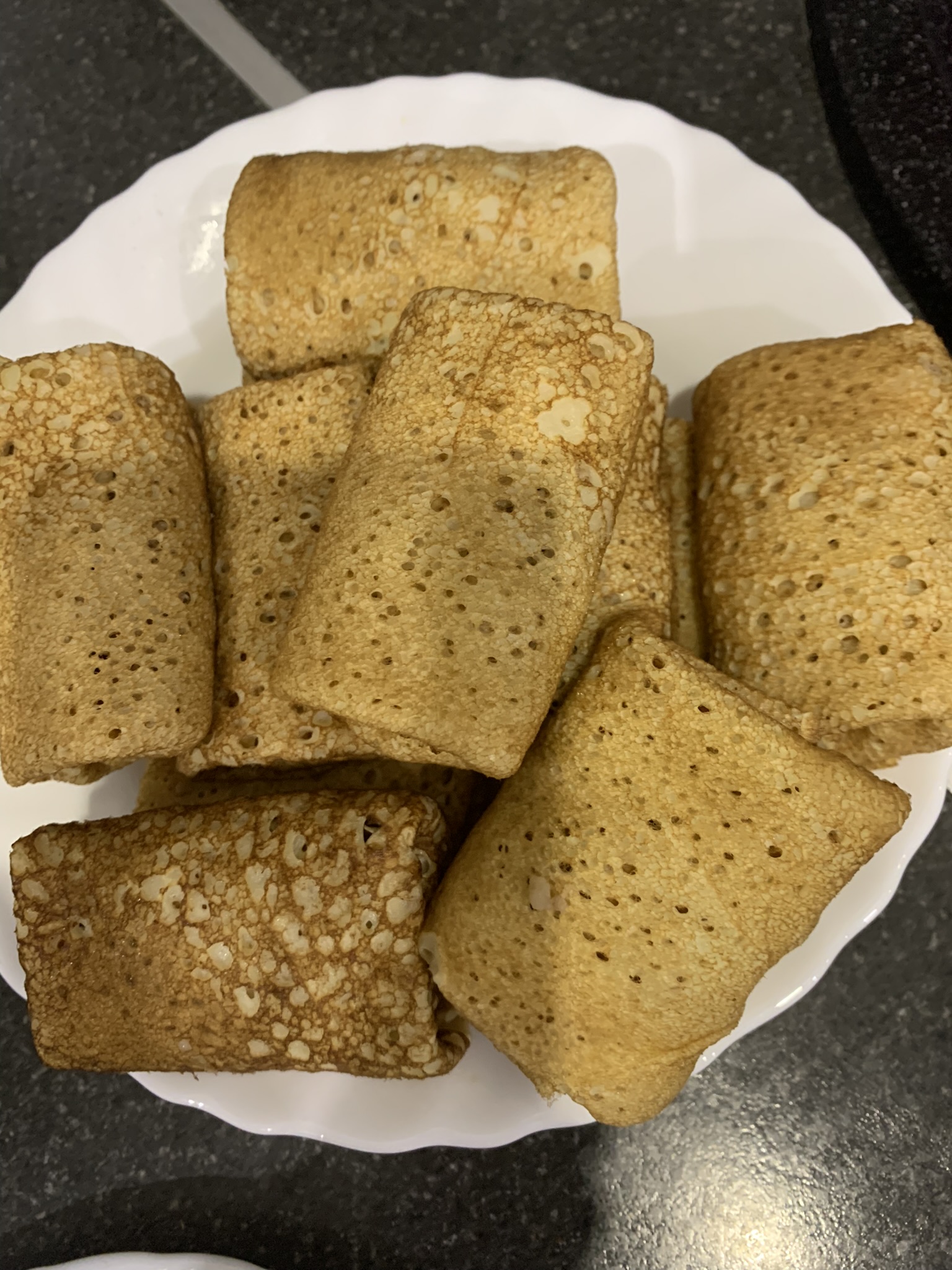 Блинчики с мясом 