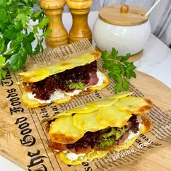 Вкусный и сытный завтрак картофельные кармашки с начинкой 