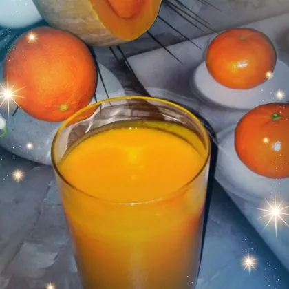 Тыквенный апельсиново-мандариновый сок