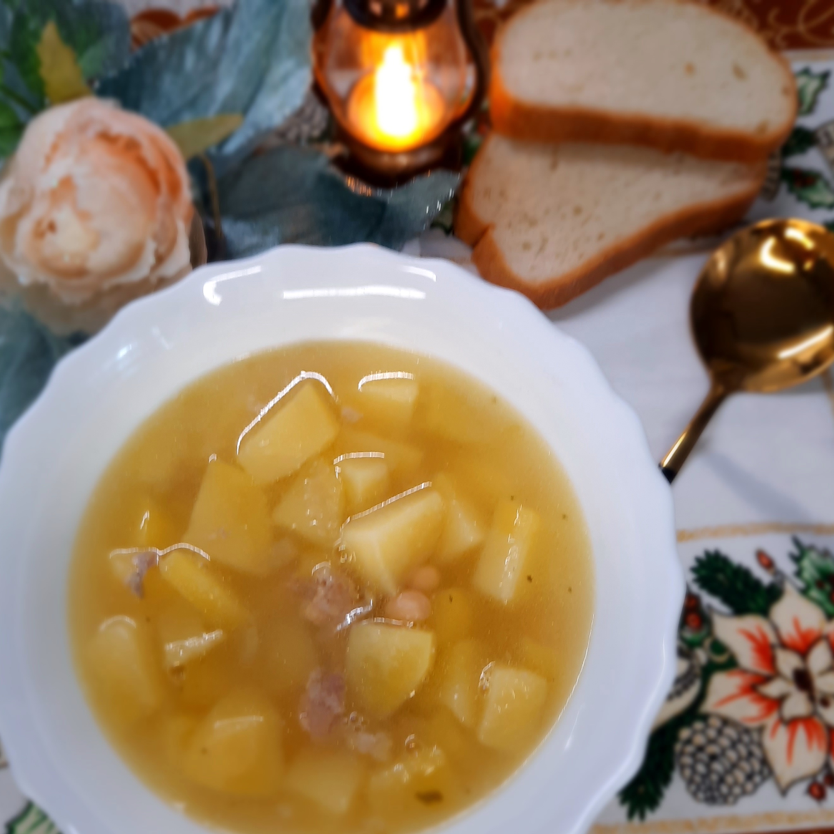 Суп с фасолью