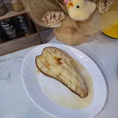 Груша запечённая с сыром и мёдом