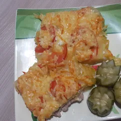 Картофельная запеканка с мясом и помидорами🔥💥😋💣