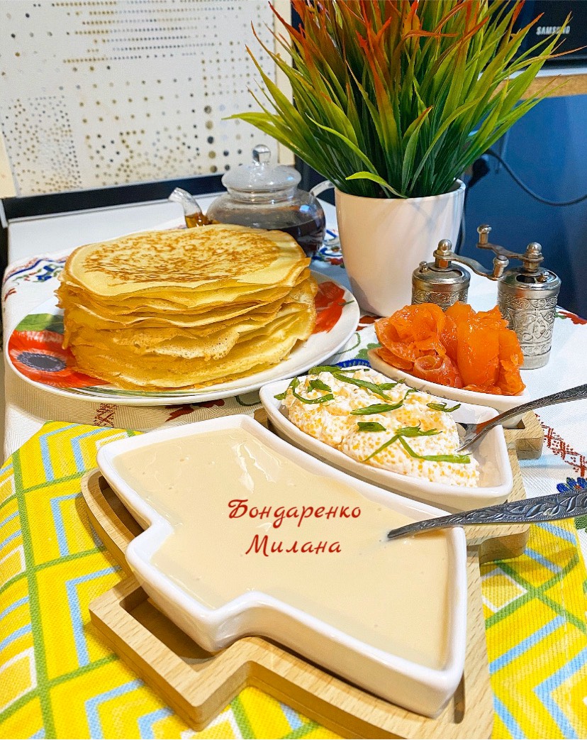 ⚜️Простые блинчики на кипячённой воде.🥞Встречаем широкую Масленицу😇🙏🏼