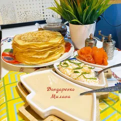 ⚜️Простые блинчики на кипячённой воде.🥞Встречаем широкую Масленицу😇🙏🏼