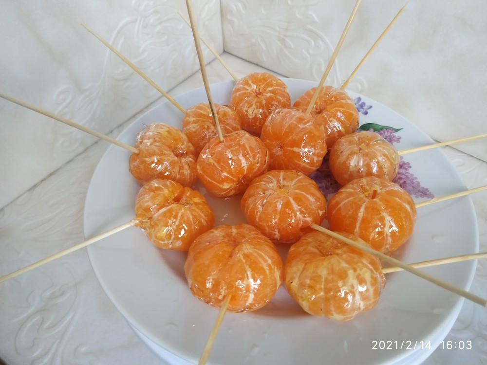 Мандарины в стекле 🍊