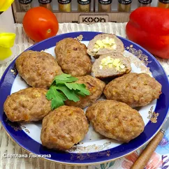 Зразы мясные с яйцом в духовке 