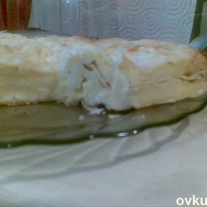 Лавашный пирог с сыром