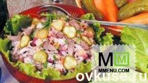 Салат "Мясной микс"