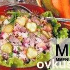 Салат "Мясной микс"