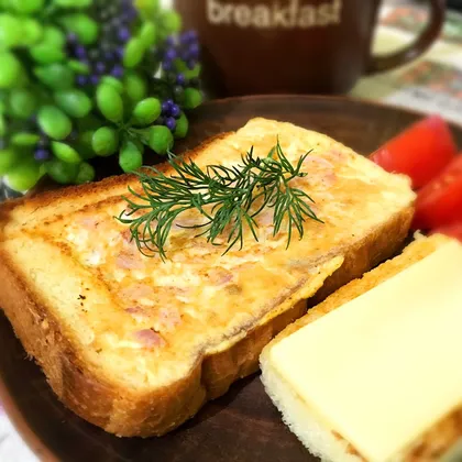 Супер завтрак из батона/хлеба