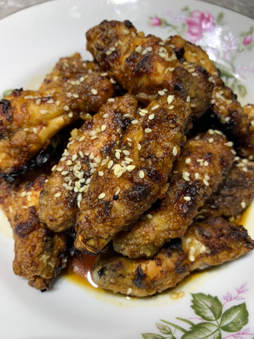 Ароматные куриные куриные крылышки в медово-горчичном соусе, рецепты с фото