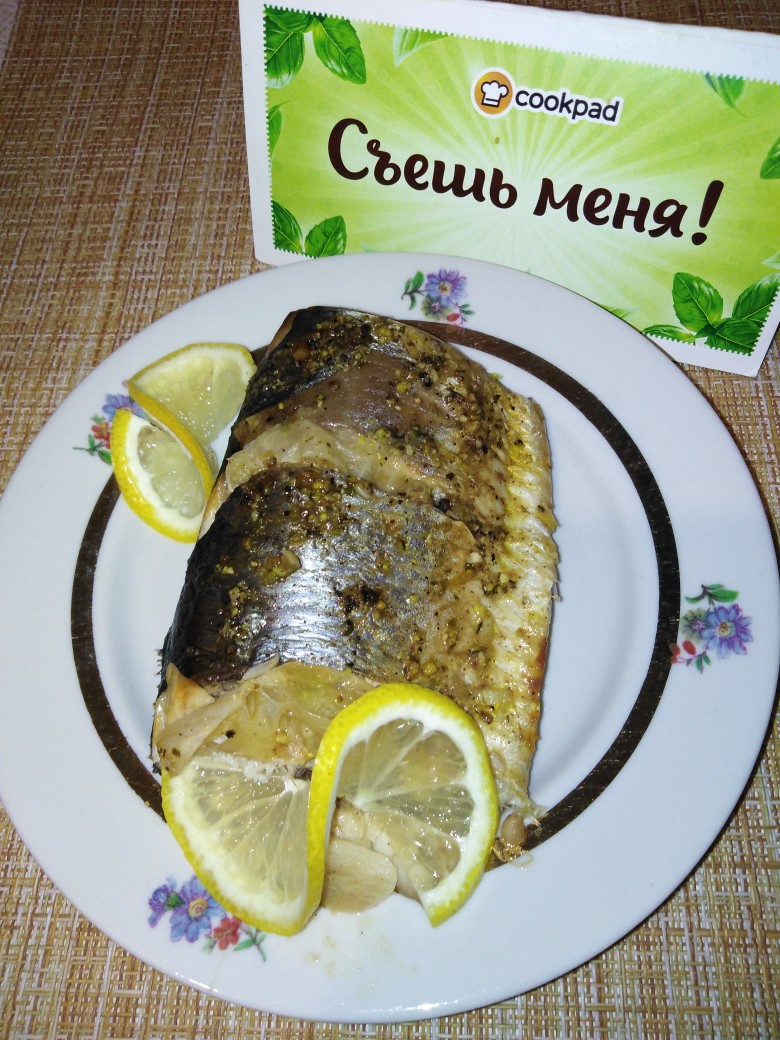 Запечённая сельдь в классном маринаде
