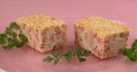 Запеканка рисовая с ветчиной