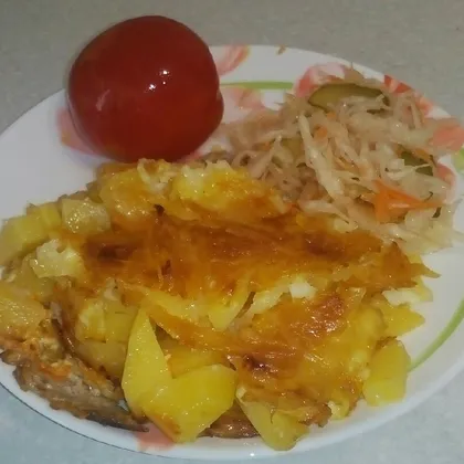 Запеканка или запечённый картофель с мясом