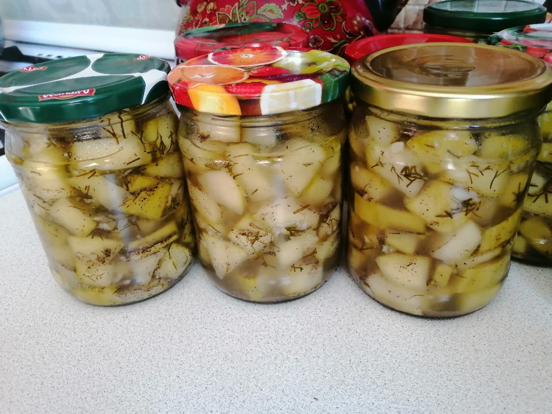 Кабачки с чёрным перцем