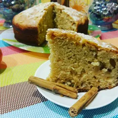 Шарлотка (пирог) со сгущёнкой 🤗🍏☕